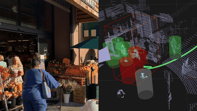 Human path tracking and threat prediction with Seoul Robotics’ SENSR software