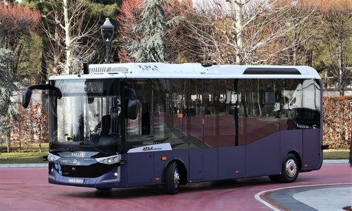 Ouster sensors on an ADASTEC bus